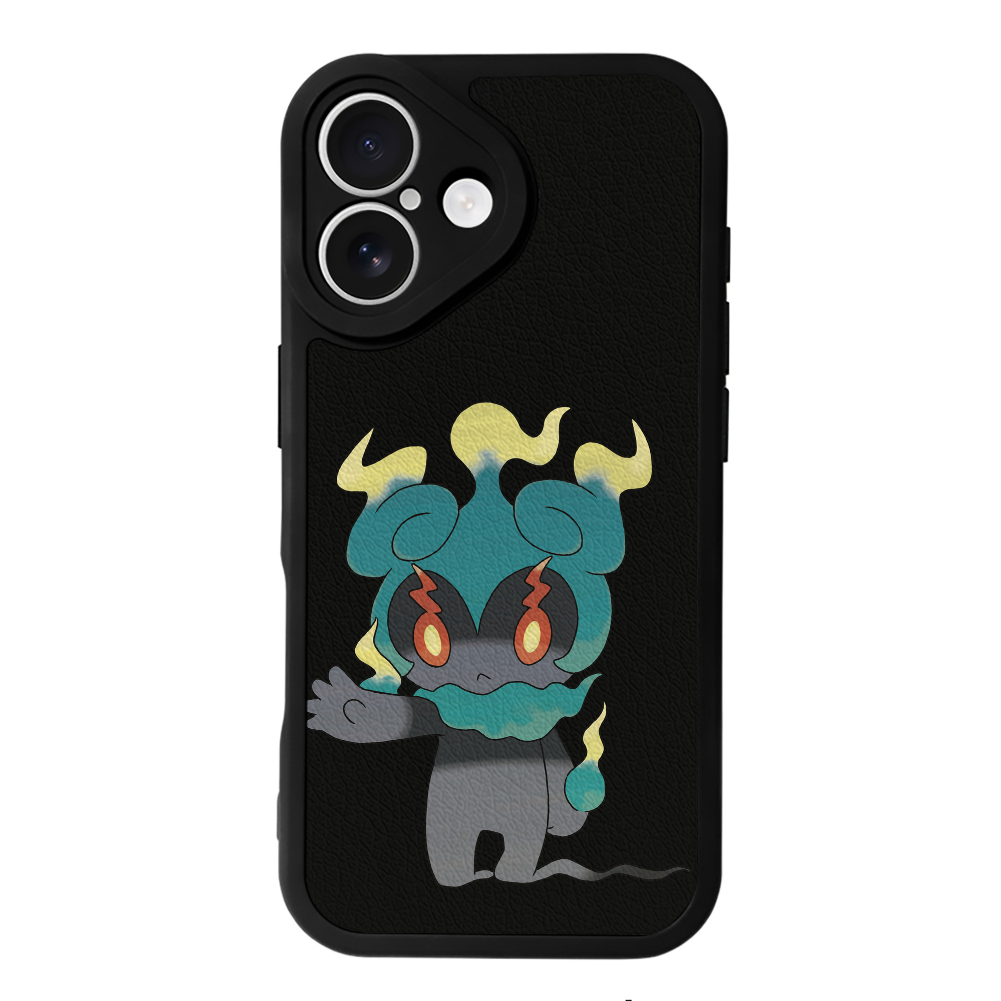 （画像用） ポケットモンスター Pokémon 【iPhone 16シリーズ対応】シリコンスマホケース（レザー調） 材質：シリコン